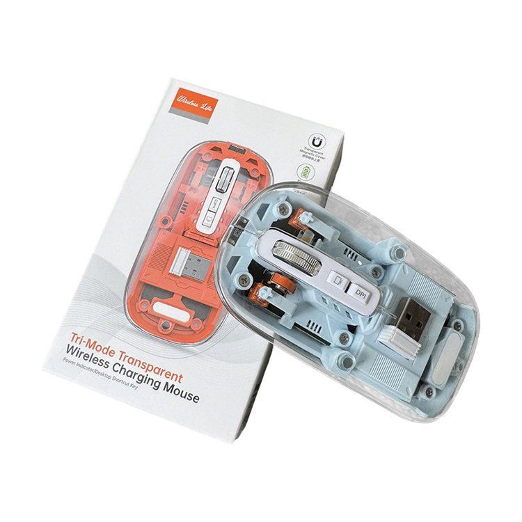 Hot Sale Wireless Transparent Stylish Minimalist <strong>2026</strong> <strong>Mouse</strong> for Business