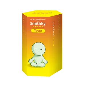 Figura Coleccionable Corner King para Yoga Series, Caja Sorpresa de PVC Fluorescente, Luz Nocturna Moderna, Lindo Duende Japonés, 12+, Unisex, Hecho en China - Product Image 5