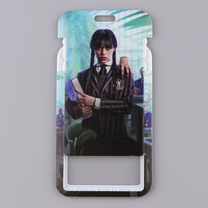 スーパーナチュラルホラーアカデミー風メタルランヤードカードケース-ロング多機能電話/IDバッジ/カメラ/ワークカードホルダー - Product Image 3