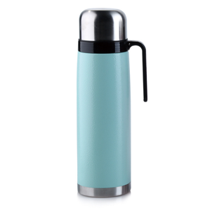 1000ml Big Size Stainless Steel Vacuum Insulated Keep Warm & Cold Water <b>Bottle</b> & <b>Flask</b> with Handle Camping Eco-Friendly - Product Image 2