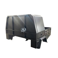 Caisse de chargement et capot de protection noirs pour double cabine Land Cruiser 79 avec boîte à outils intégrée
