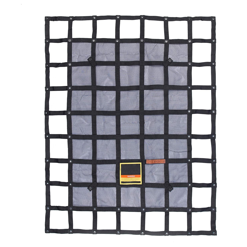 Тяжелые грузовые сетки, грузовые подъемные сетки, грузовые неэластичные прочные сетки с крючками