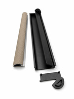 Poignées de meubles de cuisine en alliage d'aluminium, poignées encastrées pour armoires, boutons de tiroir encastrés pour armoires modernes minimalistes sur mesure