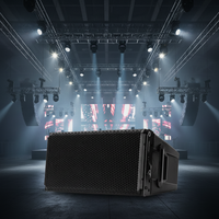 AUDIOPEAK HDL28A Compact High-Output Active Line Array Loudspeaker-Stereo 2200W Peak 8 untuk Suara Surround di Tempat Besar