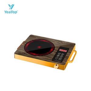 Cuisinière électrique en céramique infrarouge durable <span class=keywords><strong>de</strong></span> 2200 W, brûleur unique, portable, chauffage rapide, <span class=keywords><strong>pour</strong></span> la <span class=keywords><strong>cuisine</strong></span> à domicile - Product Image 5