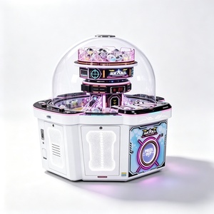 Máquina de Juegos Arcade Comercial Gashapon Party 2 para 4 Jugadores, Máquina de Juegos Arcade Operada con Monedas, Centro de Entretenimiento Integral - Product Image 4