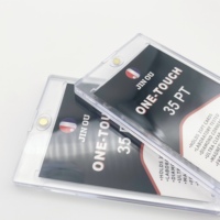 Protège-cartes magnétique JO-K-111 35PT anti-UV One Touch pour cartes sportives