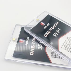 35PT यूवी संरक्षण एक टच खेल कार्ड शीर्ष लोडर JO-K-111 चुंबकीय कार्ड धारक - Product Image 5