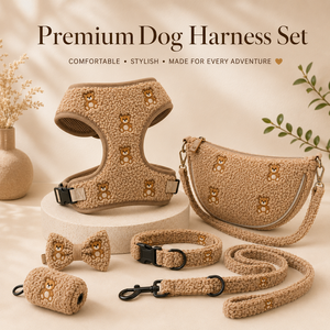 Conjunto de Arnés para Perro Sherpa con Bordado de Diseño Personalizado, Collares y Correas para Mascotas, Correa para Perro, Arnés para Perro Antitirones, Fabricante - Product Image 2