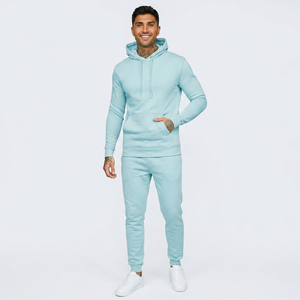 Sudadera con Capucha Unisex para Parejas, Estilo Casual Hip Hop, Sudadera de Invierno para Hombre, de Forro Polar Sólido, Spandex/Algodón, Transpirable y de Secado Rápido - Product Image 1