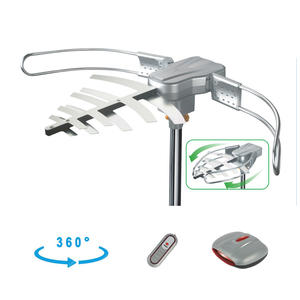Antenne TV Extérieure HD 4K avec Rotation à 360° par Télécommande et Structure Pliable pour une Réception Optimale du Signal TV TNT Gratuit - Product Image 2