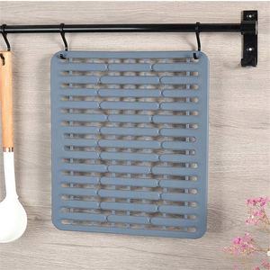 <span class=keywords><strong>Tapis</strong></span> de lavage de <span class=keywords><strong>vaisselle</strong></span> en silicone antidérapant personnalisé, drainage creux, multifonctionnel, isolation thermique, <span class=keywords><strong>tapis</strong></span> pour bol et assiette pour évier de cuisine - Product Image 2