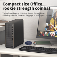 Mini ordinateur de bureau N150 JB06 double port réseau Gigabit DP sortie trois écrans jeu de bureau 4K Mini Pc pour jeux minipcs
