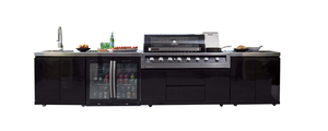 JOYEDA Ensemble de barbecue 316 intégré, moderne, pour <span class=keywords><strong>cuisine</strong></span> extérieure, avec roues et portes personnalisées, pour la vente en gros aux Philippines - Product Image 2