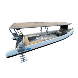 Bateau côtelé de 32 pieds en fibre de verre hypalon, double coque, réservoir de plongée de luxe, bateau côtelé 960 - Product Image 2