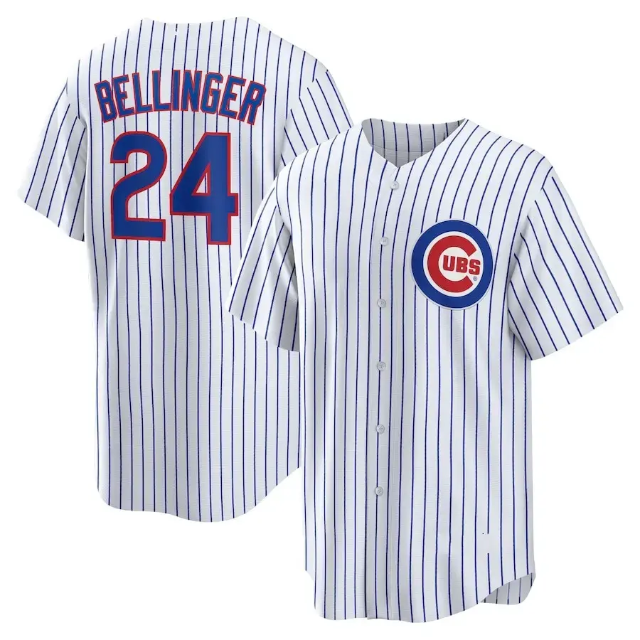 2023 Men's Chicago 24 Cody Bellinger Royal Cubs baseball jersey stitched S-5XL