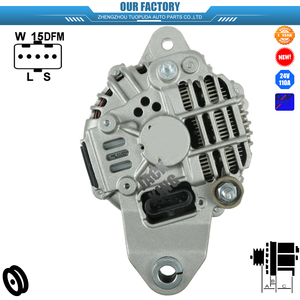 ALT0609 <span class=keywords><strong>Alternateur</strong></span> de voiture 24V 110A pour camions Renaul-t 114880 CA2111IR A004TR5591 A004TR5592 A004TR5592AM Compatible pour Toyota - Product Image 3