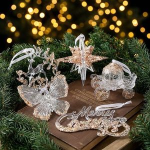 Ornamen Karangan Bunga Natal, Dekorasi Gantung Karangan Bunga Mini Buatan dengan Pita Merah, Lonceng, Buah Pinus, dan Buah Berry untuk Pintu & Pohon - Product Image 1