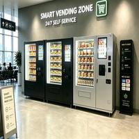 Intelligent, onbemand systeem voor gemakswinkels: oplossing voor de verkoop van vers fruit, groenten en snacks