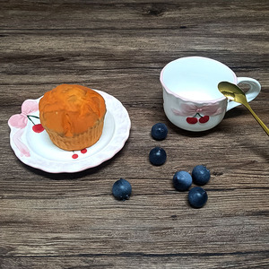 Juego <span class=keywords><strong>de</strong></span> Vajilla <span class=keywords><strong>de</strong></span> Porcelana Moderna con Relieve 3D Personalizado, Juego <span class=keywords><strong>de</strong></span> Vajilla <span class=keywords><strong>de</strong></span> Cerámica Rosa, Bonito y Original para Regalo - Product Image 6