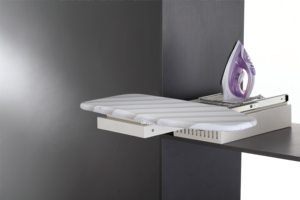 Galaxy Wardrobe 180 Degree Revolving <strong>Ironing</strong> <strong>Board</strong> Functional Hardware Soft Close Folding Metal Build Closet <strong>Wall</strong> <strong>Mount</strong> 400mm - Product Image 5