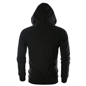 Ensemble sweat-shirt à capuche personnalisable unisexe grande taille sweats-shirts pour hommes logo brodé OEM marque privée tissu vierge gaufré imprimé long - Product Image 3