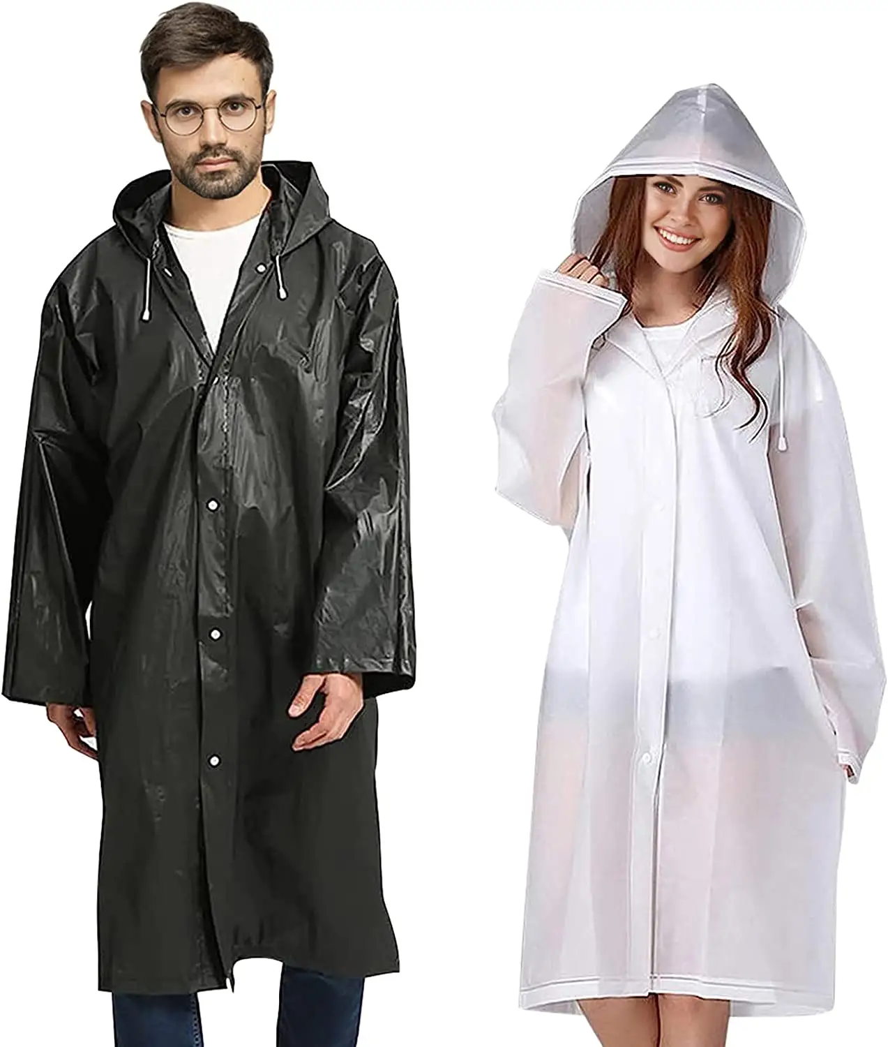 EVA Unisex Raincoat Thickened Impermeável Rain Coat Mulheres Homens Camping impermeável impermeável impermeável