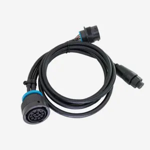 Original Oem Truck Female Male J1939 Type 2 Y Cable Deutsch 6pin 9Pin Connector To Db9 Db15 Car Truck Diagnostic Cable