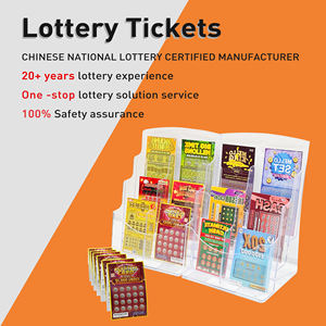 Impression Personnalisée de Billets de Loterie Cartes à Gratter Ticket Gagnant Carte à Gratter Loterie - Product Image 4