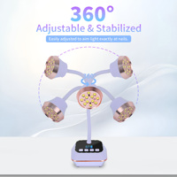 Lampu Kuku Gel LED UV 2026 Leher Angsa Satu Jari Pengisian Daya USB Lampu Kuku 36W Portabel Mini Timer Otomatis Pengeringan Cepat Lampu Kuku
