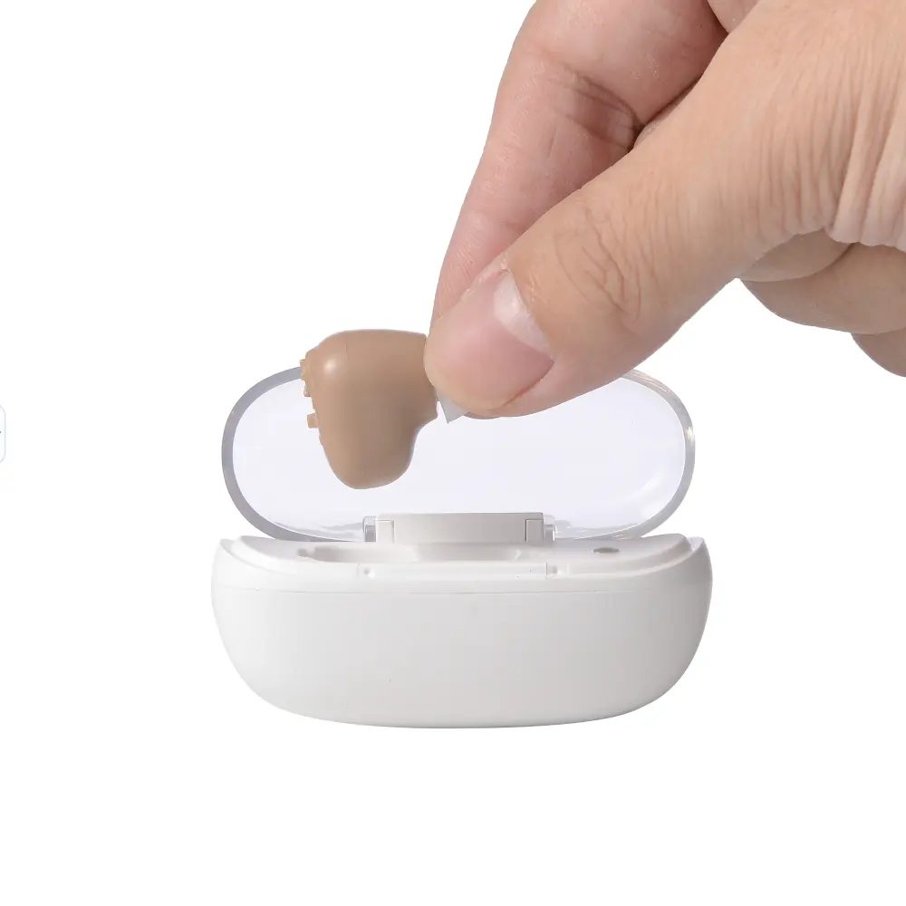 Great-ears G12X Hearing aids rechargeable Mini hearing Amplifier Digital CIC Hearing Aid for seniors elderly