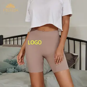 Custom Logo Label High Waist Women Girdle Panty Comfortable Seamless Panties Tummy Tight Shorts Panties Shapewear