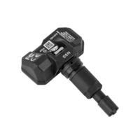 Sensor de presión de neumáticos LAUNCH RF TSENSOR-05N, configuración internacional, ángulo ajustable, aleación de aluminio, negro