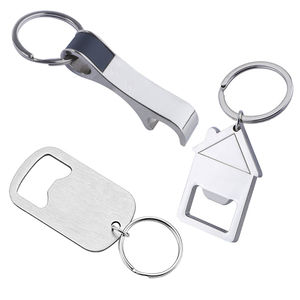 Décapsuleur de bouteille rond personnalisé en métal avec logo, en forme de maison, pour sublimation, vente en gros - Product Image 5