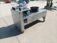 Machine automatique de déshydratation et de polissage de noix de coco vieilles et brunes, pour l'élimination des fibres et des poils