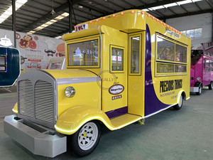 รถขายอาหาร Hy ขนาดใหญ่รถตั้งแคมป์รถเข็นขายอาหารเคลื่อนที่ตามท้องถนนสำหรับรถตู้ USA พร้อมอุปกรณ์ครบครันดีไซน์ใหม่ - Product Image 2