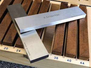 Bloque paralelo de precisión para maquinistas: par/juego disponible, soporte estable, ideal para la alineación de piezas de trabajo en operaciones de torno - Product Image 3