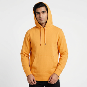 Última llegada: Sudaderas con capucha transpirables de talla grande para hombre, 100% algodón, lisas, para invierno, en oferta. - Product Image 1