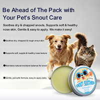 Baume pour pattes de chien entièrement naturel, sûr à lécher, protecteur et hydratant pour pattes et nez secs et gercés