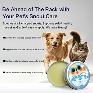 All-natural Lick Safe Dog Paw Balm Paw Pad Balm Protector Moisturizer <strong>Soother</strong> for Dry Cracked Paws Noses <strong>Snout</strong> <strong>Soother</strong> - Product Image 2