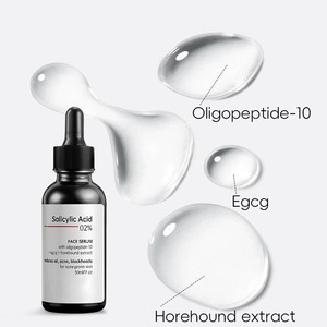 Suero Facial Exfoliante con Ácido Salicílico al 0.2% para el Acné, Puntos Negros y Poros Abiertos, a Base de BHA, 3 Días, GZ RTS, Pedido Mixto al por Mayor - Product Image 3