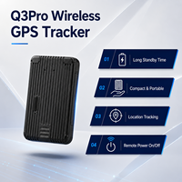 Mini Rastreador GPS Inalámbrico Recargable a Prueba de Agua con 4G, 2G, GLONASS, GSM/WiFi para Vehículos, Rastreo en Tiempo Real, Plataforma y API Gratuitas