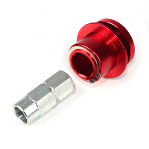 Adaptateur de moyeu de volant de course en alliage d'aluminium à dégagement rapide à 360 degrés pour modification intérieure de voiture - Product Image 2