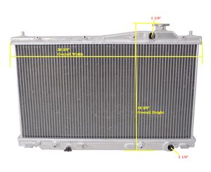 Radiador de aluminio LINTE para <span class=keywords><strong>HONDA</strong></span> Civic (AT/<span class=keywords><strong>MT</strong></span>) 1.7L L4 2001-2005 2002 2003 radiador de aluminio DPI2354 - Product Image 2