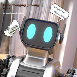 <span class=keywords><strong>Robot</strong></span> chien intelligent à commande vocale interactive - Voiture de cascades à 8 roues contrôlée par geste - Jouet éducatif pour enfants - Product Image 1