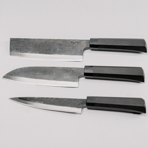 Ensemble de couteaux de cuisine standard de haute qualité en 3 pièces, fabrication personnalisée disponible, longueur totale de 274-303 mm - Product Image 5