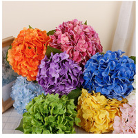 Fleurs d'hortensias artificielles 3D, hortensia artificiel unique, fleur artificielle pour mariage, Saint-Valentin, décoration de salon, fleurs artificielles