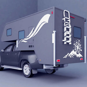 Unidad de Camping Anti-UV de Fácil Instalación para Camioneta con Interior Expandible, <span class=keywords><strong>Camper</strong></span> Rígido para Camioneta - Product Image 1