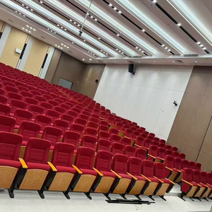 Chaise pliante rembourrée en tissu moderne <span class=keywords><strong>YU</strong></span> <span class=keywords><strong>CHEN</strong></span> YC-831 pour école, bureau, cinéma, salle de conférence, théâtre, hôtel, auditorium, église - Product Image 6