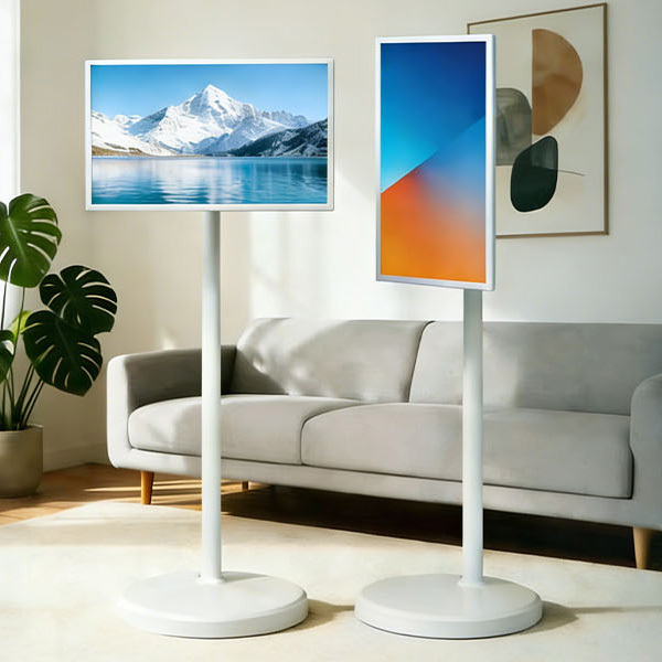 10 Points Touch 27 Inch Portable Smart TV FHD Android Touch Screen Adjustable Stand for Home and Office